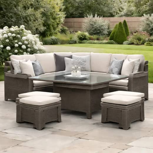 Rattanstar 4 Seater Rattan Sofa Set for Outdoor Furniture Sale Picks for UK Gardens